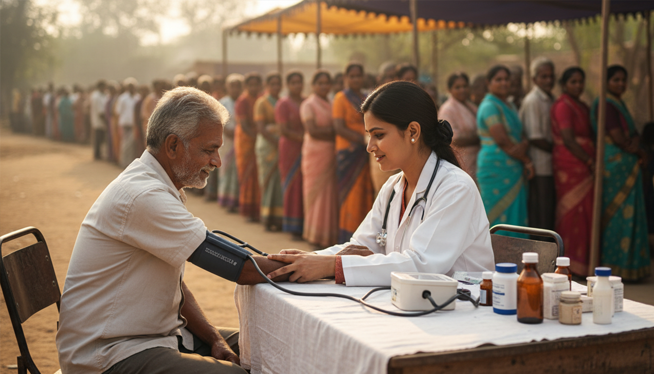 निःशुल्क स्वास्थ्य शिविर